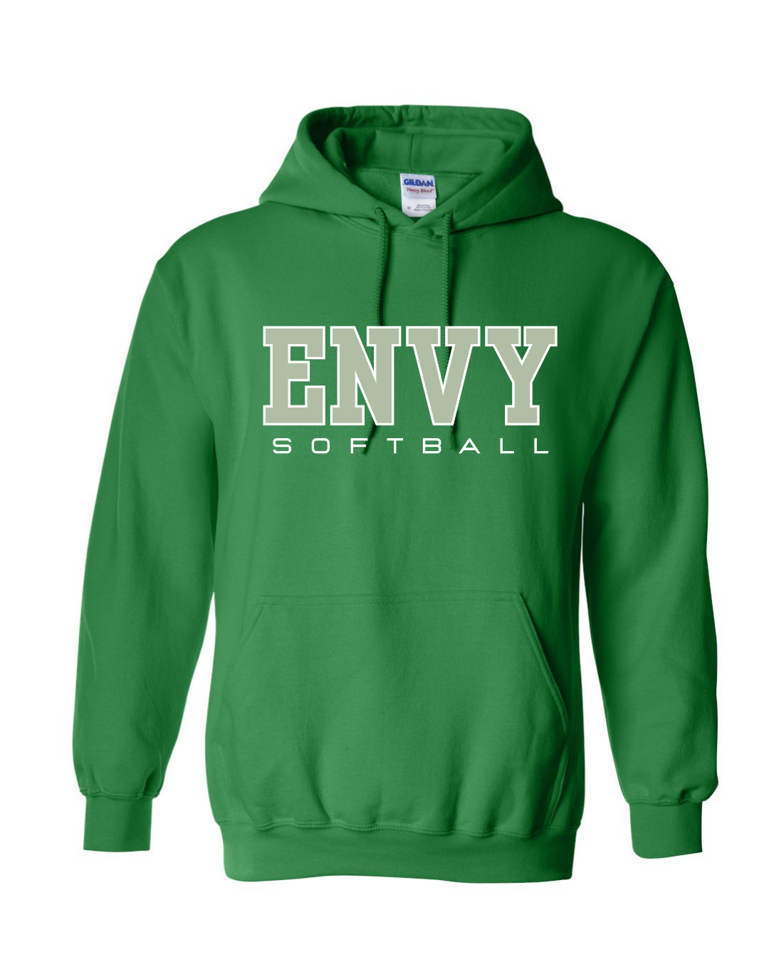 Block Envy Softball Gildan Hoodie-Graphic Tees-TB TEES-Three Birdies Boutique, Women's Fashion Boutique Located in Kearney, MO