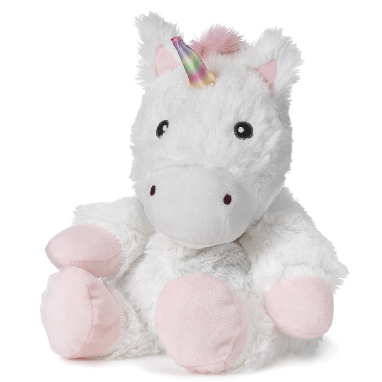 White Unicorn Warmies-Stuffed Animals-Warmies-Three Birdies Boutique, Women's Fashion Boutique Located in Kearney, MO