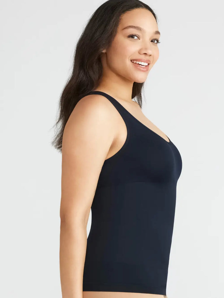 Lena Nylon Seamless Shaping Tank-Shapewear Tank-Yummie-Three Birdies Boutique, Women's Fashion Boutique Located in Kearney, MO