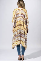 Saffron Garden Kimono { product_type }}
