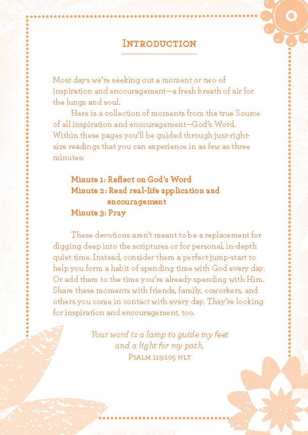 3 - Minute Devotions For Women-Barbour Publishing, Inc.-Three Birdies Boutique, Women's Fashion Boutique Located in Kearney, MO