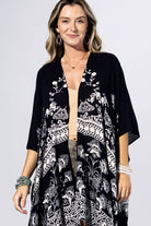 Noir Garden Kimono { product_type }}