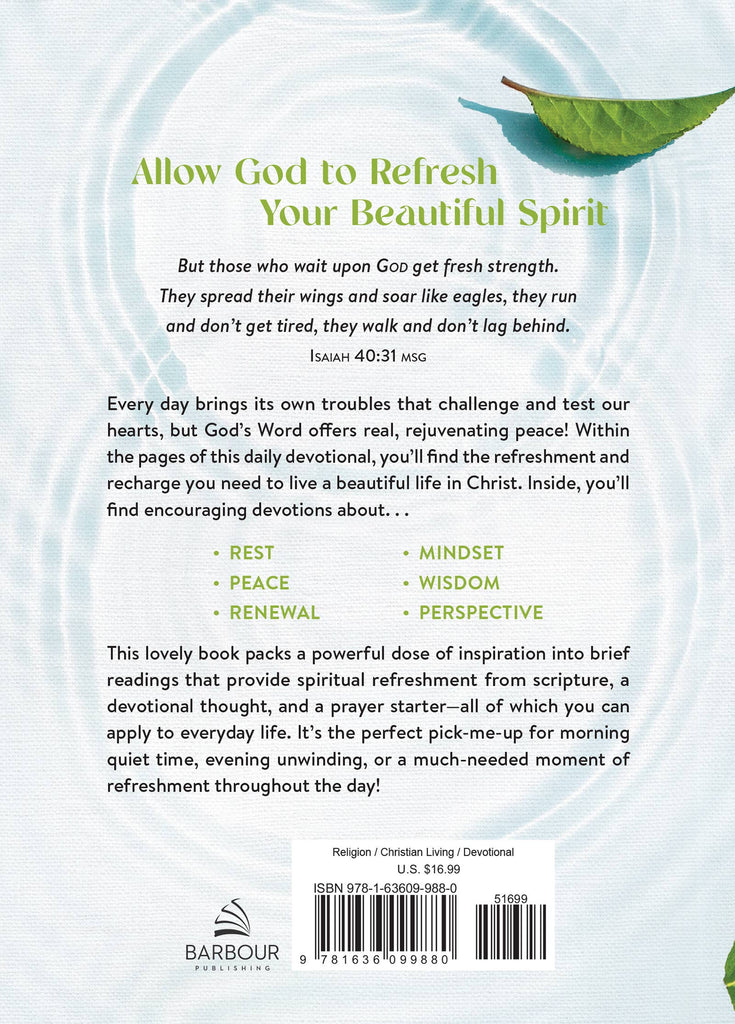 The 3-Minute Refresh Devotional for Women-Barbour Publishing, Inc.-Three Birdies Boutique, Women's Fashion Boutique Located in Kearney, MO