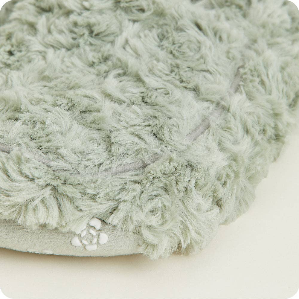 Curly Sage Green Warmies Slippers-Warmies - Lavender Scented Plush Gifts-Three Birdies Boutique, Women's Fashion Boutique Located in Kearney, MO