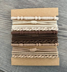 Boho Bracelet Hair Ties: Black { product_type }}