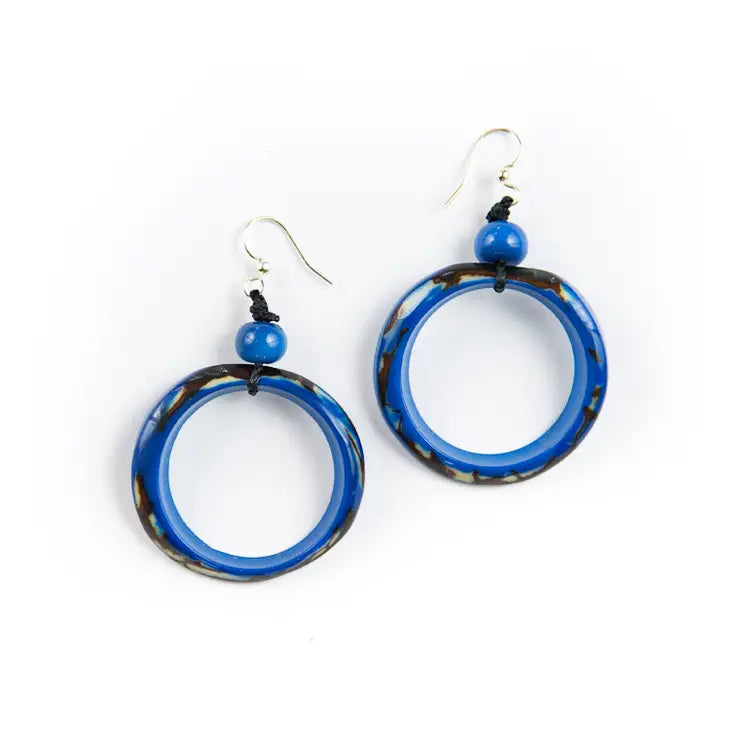 Ring Of Life Earrings-Earrings-Tagua-Three Birdies Boutique, Women's Fashion Boutique Located in Kearney, MO