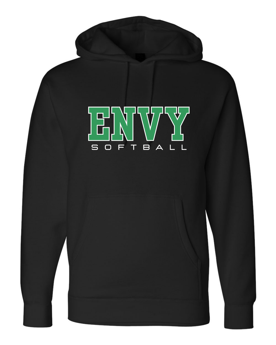 Block Envy Softball Gildan Hoodie-Graphic Tees-TB TEES-Three Birdies Boutique, Women's Fashion Boutique Located in Kearney, MO
