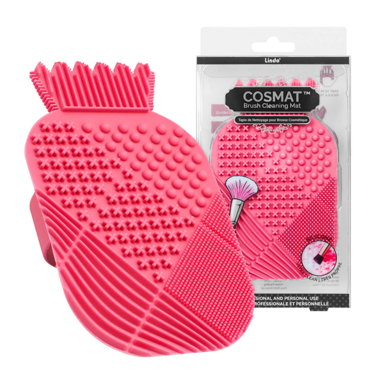 Lindo CosMat Brush Cleaning Pad: Blue { product_type }}