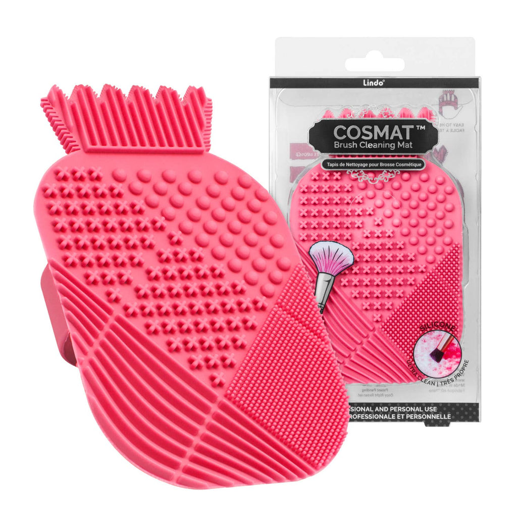 Lindo CosMat Brush Cleaning Pad: Blue-Lindo-Three Birdies Boutique, Women's Fashion Boutique Located in Kearney, MO