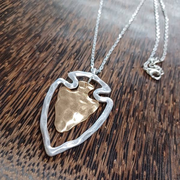 Two Tone Arrowhead: Silver { product_type }}