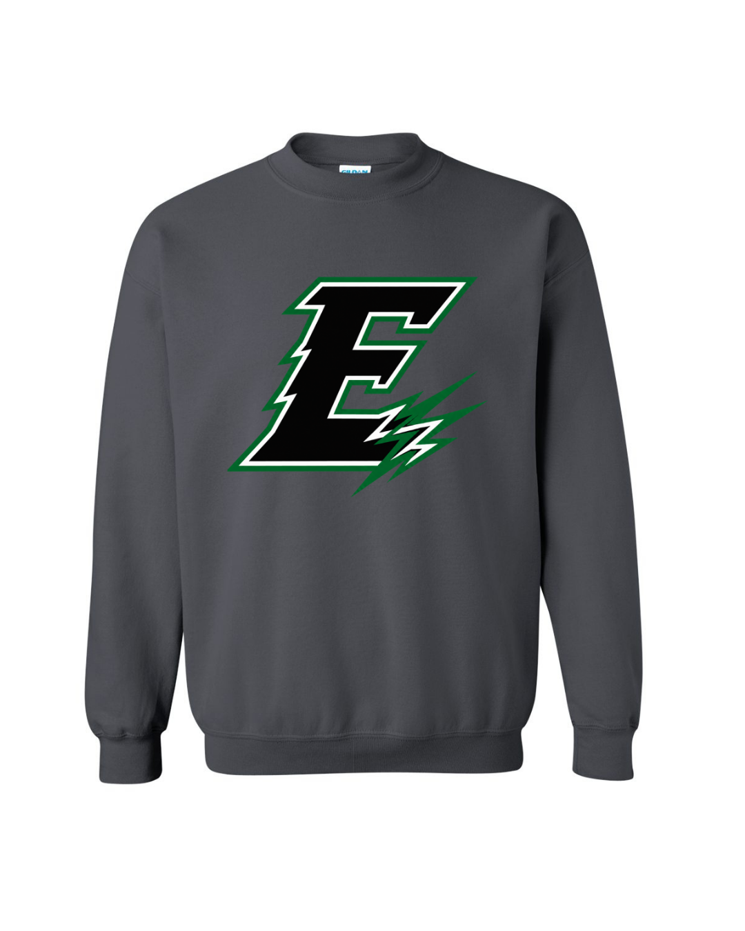 Lightning E Gildan Crewneck-Graphic Tees-TB TEES-Three Birdies Boutique, Women's Fashion Boutique Located in Kearney, MO
