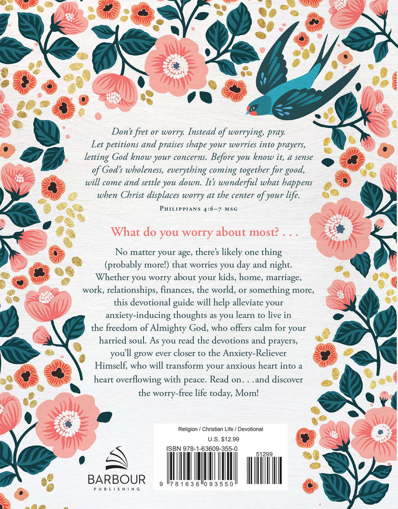 Worry Less, Pray More: Devotions for Moms : 180 Devotions fo-Book-Barbour Publishing, Inc.-Three Birdies Boutique, Women's Fashion Boutique Located in Kearney, MO