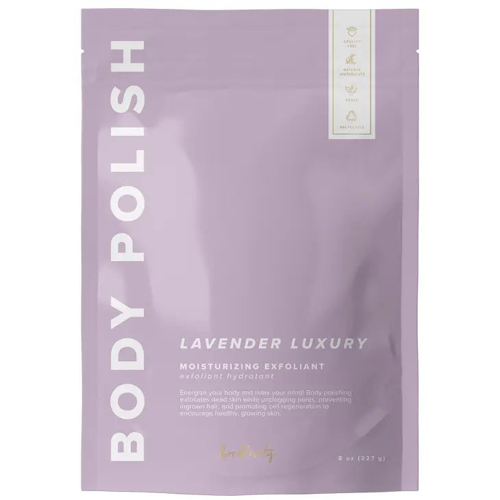 Lavender Luxury Body Polish Body Scrub-Body Scrub-Bonblissity-Three Birdies Boutique, Women's Fashion Boutique Located in Kearney, MO