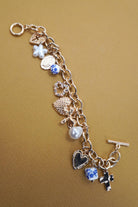 Heart, Cross, Bow Bracelet { product_type }}