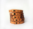 Western Boho Thin Leather Bracelet - Stud: Tucson { product_type }}