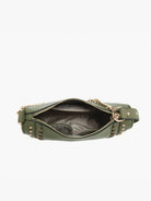 Artemis Crossbody w/ Stud Details: Olive { product_type }}