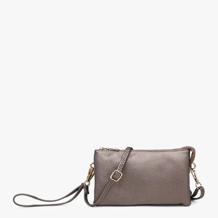 Riley Crossbody/Wristlet-Handbags-Jen & Co.-Three Birdies Boutique, Women's Fashion Boutique Located in Kearney, MO