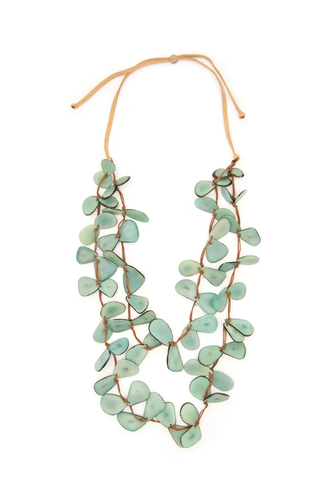 Cielo Necklace-Necklace-Tagua-Three Birdies Boutique, Women's Fashion Boutique Located in Kearney, MO