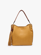 Amber Hobo Bag: Mustard { product_type }}