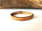 Cross Thin Leather Bracelet - Easter: Cross (Image) { product_type }}