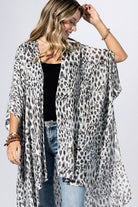 Wild Essence Leopard Print Kimono { product_type }}