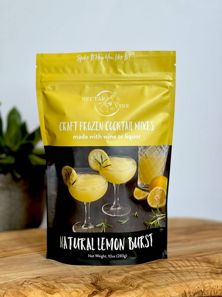 Lemon Burst Wine Slushy Mix-Nectar of the Vine-Three Birdies Boutique, Women's Fashion Boutique Located in Kearney, MO