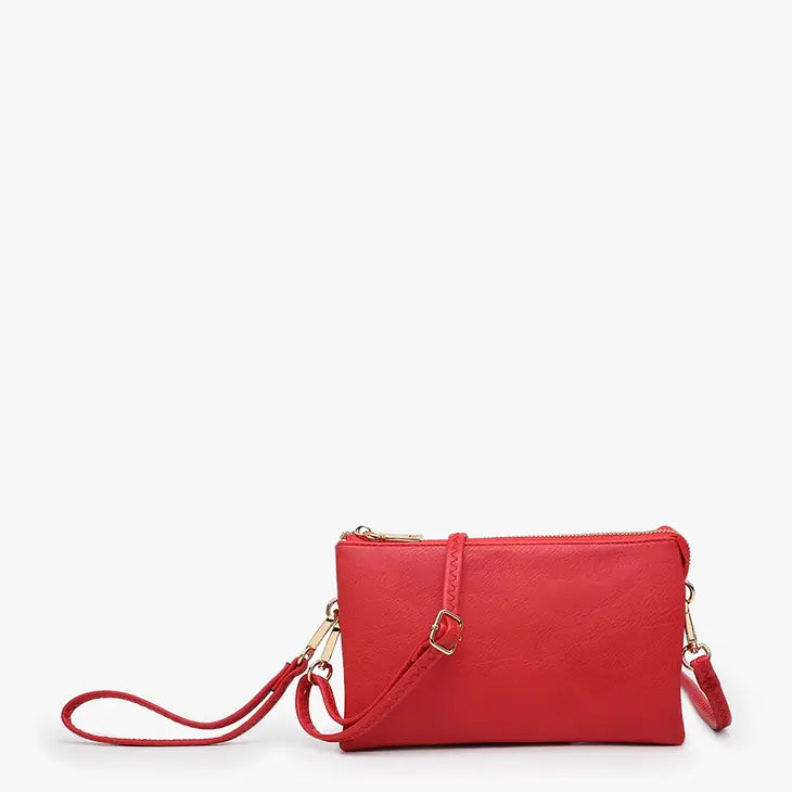 Riley Crossbody/Wristlet-Handbags-Jen & Co.-Three Birdies Boutique, Women's Fashion Boutique Located in Kearney, MO