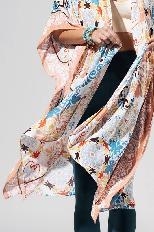 Cona Moroccan Tile Kimono { product_type }}
