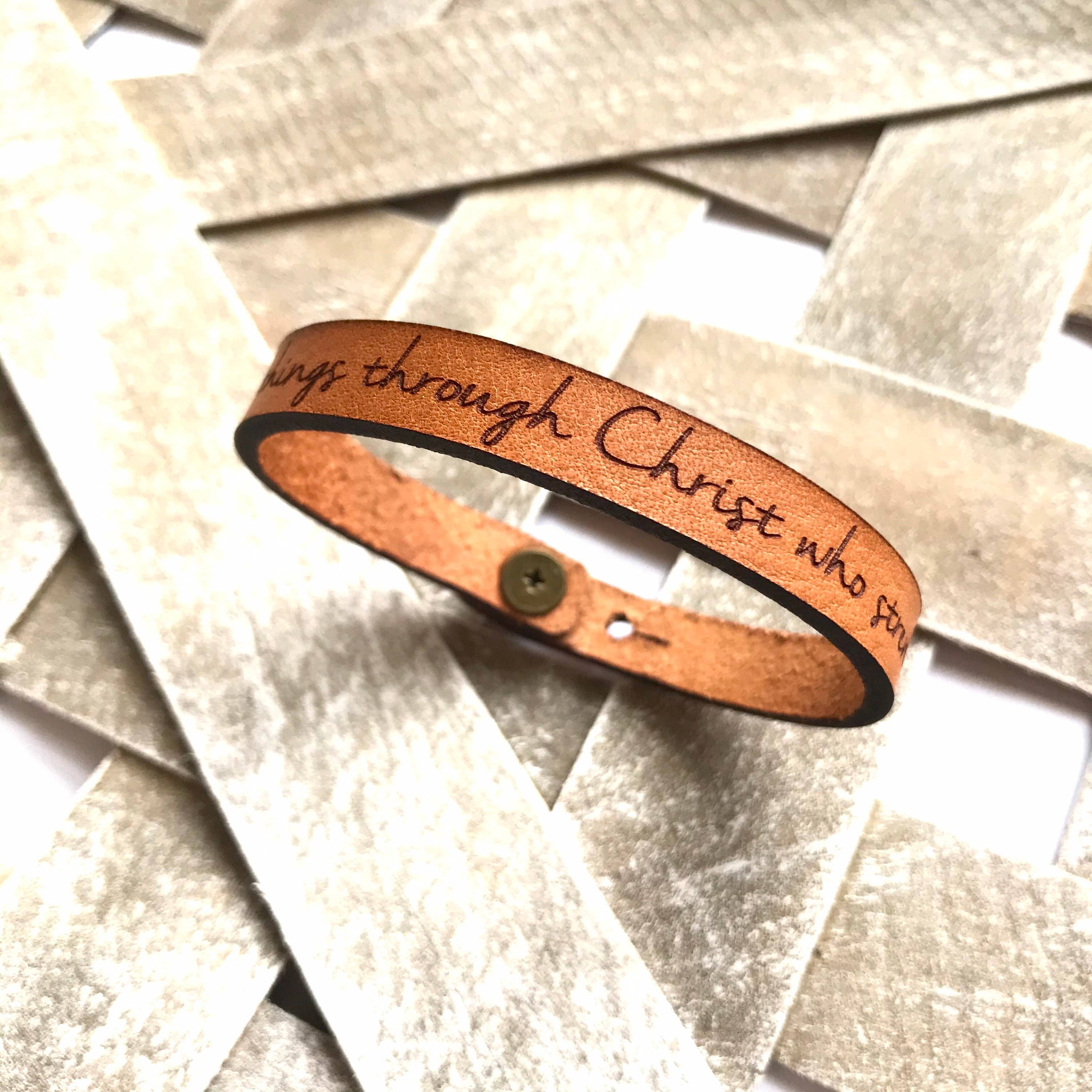 Philippians 4:13 Bracelet - I Can Do All Things Bracelet: Philippians 4:13 { product_type }}