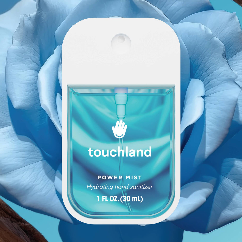 Blue Sandalwood Power Mist Hydrating Hand Sanitizer-Touchland-Three Birdies Boutique, Women's Fashion Boutique Located in Kearney, MO