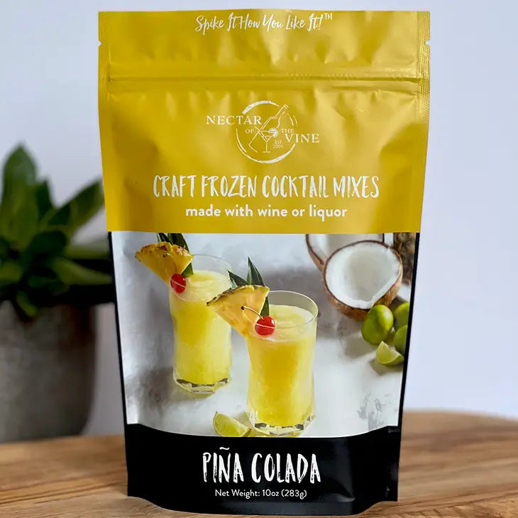 Pina Colada Wine Slushy Mix-Drink Mixes-Nectar of the Vine-Three Birdies Boutique, Women's Fashion Boutique Located in Kearney, MO