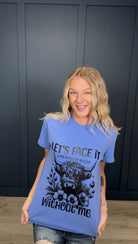 Highland Cow Tee { product_type }}
