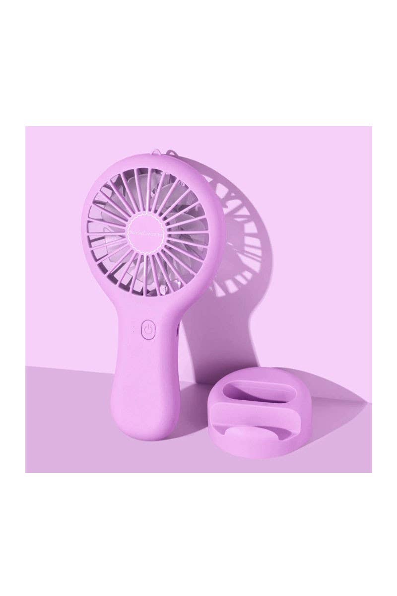 Portable Fan Stay Cool Purple { product_type }}
