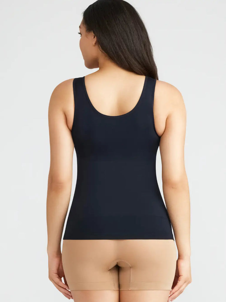 Lena Nylon Seamless Shaping Tank-Shapewear Tank-Yummie-Three Birdies Boutique, Women's Fashion Boutique Located in Kearney, MO