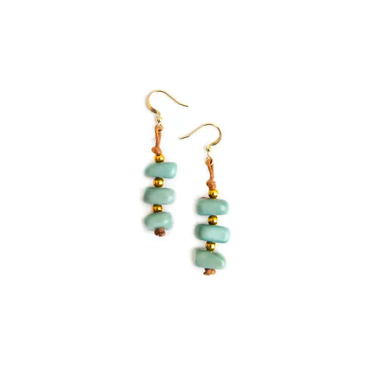 Zoraida Earrings-Earrings-Tagua-Three Birdies Boutique, Women's Fashion Boutique Located in Kearney, MO