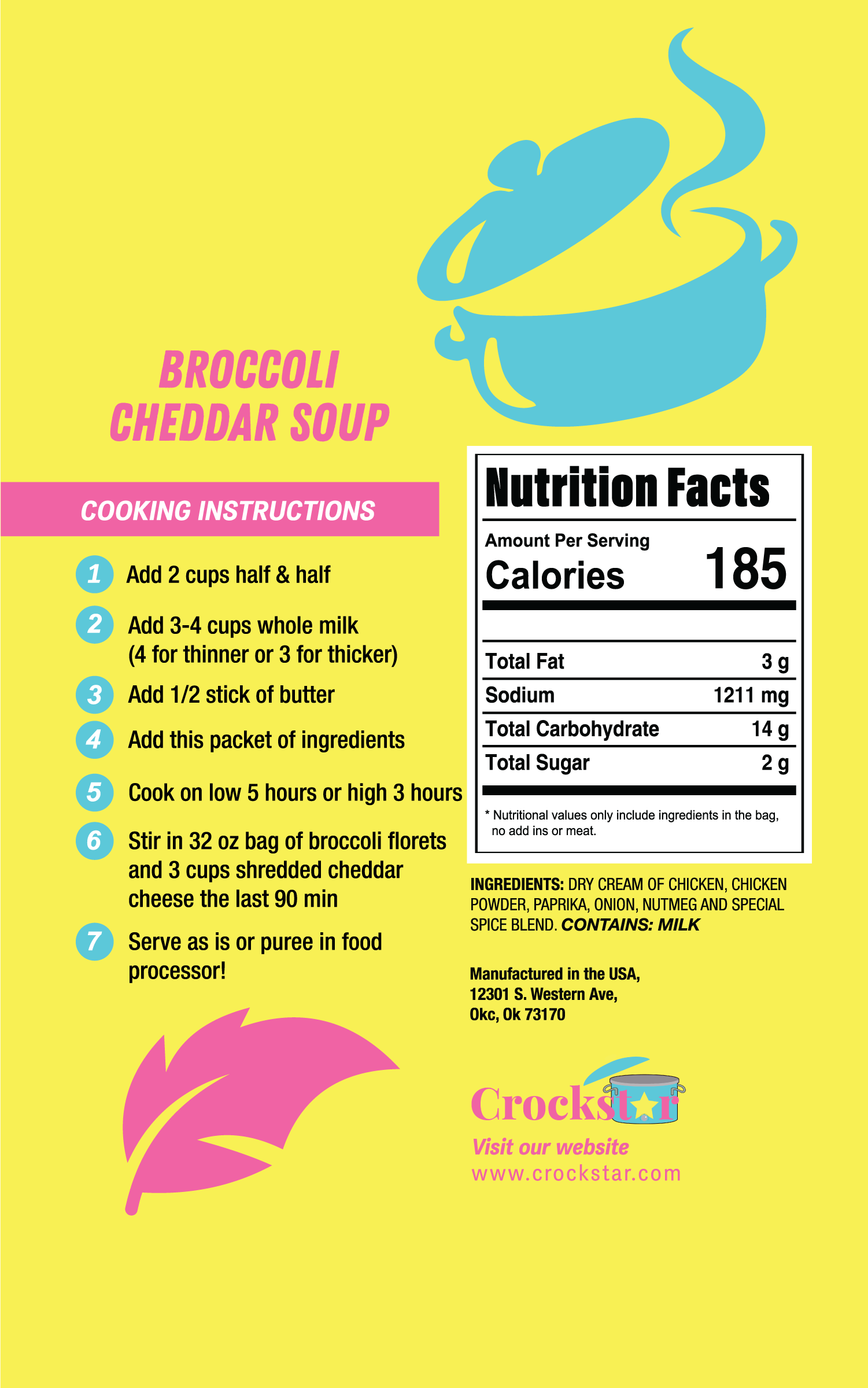 Broccoli Cheddar Soup { product_type }}