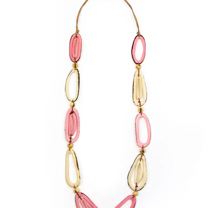 Emily Necklace-Necklace-Tagua-Three Birdies Boutique, Women's Fashion Boutique Located in Kearney, MO