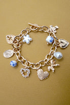 Heart, Cross, Bow Bracelet { product_type }}