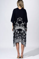 Noir Garden Kimono { product_type }}