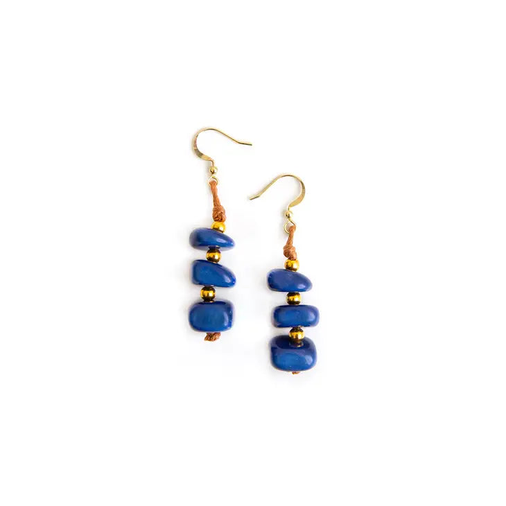 Zoraida Earrings-Earrings-Tagua-Three Birdies Boutique, Women's Fashion Boutique Located in Kearney, MO