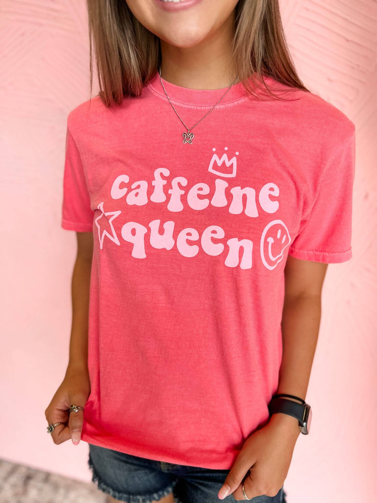 Caffeine Queen: Small-Pierce + Pine-Three Birdies Boutique, Women's Fashion Boutique Located in Kearney, MO