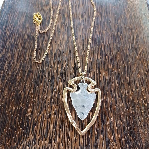 Two Tone Arrowhead: Gold { product_type }}