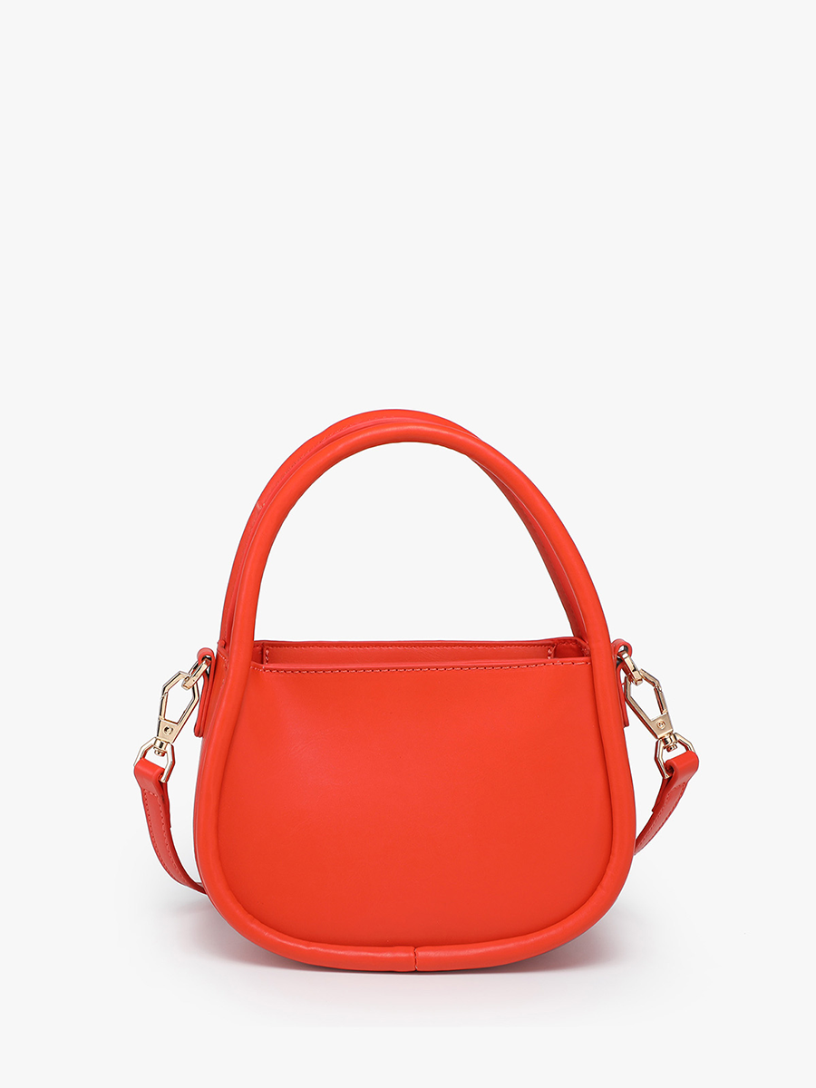 Dakota Mini Crossbody Bag with Dual Handles: Orange { product_type }}
