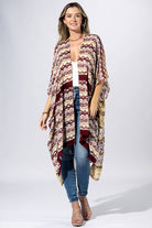 Saffron Garden Kimono { product_type }}