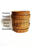Sports Thin Leather Bracelet : Football { product_type }}