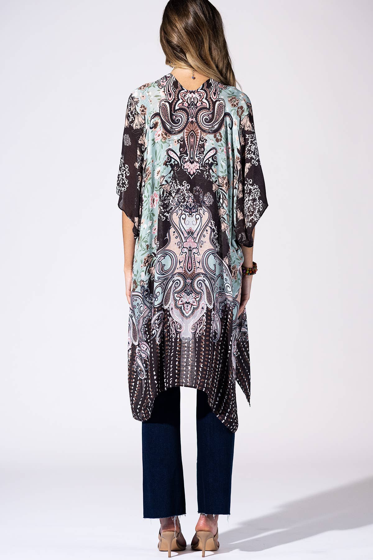 Mint Chocolate Kimono { product_type }}