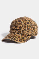 Leopard Print Baseball Cap: DBR { product_type }}
