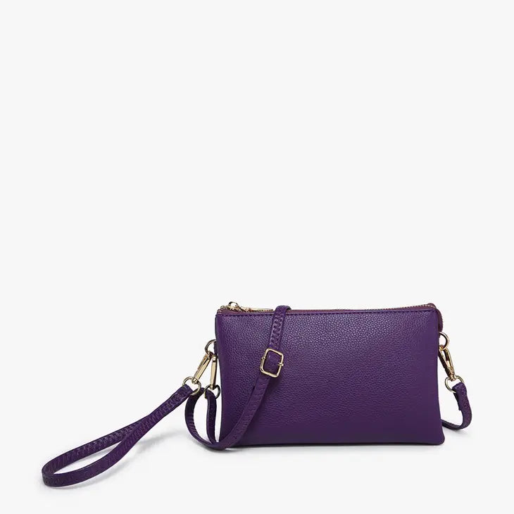 Riley Crossbody/Wristlet-Handbags-Jen & Co.-Three Birdies Boutique, Women's Fashion Boutique Located in Kearney, MO