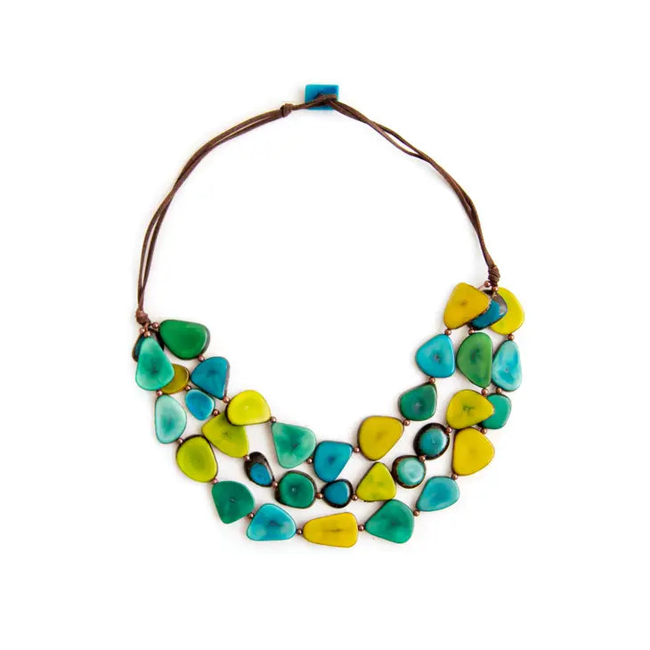Alma Necklace-Necklace-Tagua-Three Birdies Boutique, Women's Fashion Boutique Located in Kearney, MO