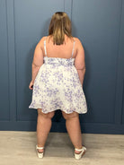 Dainty Floral Mini Dress { product_type }}